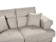 Sofa 2 Seater SKIVE Fabric Taupe_946180