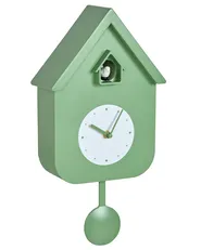Pendulum clock BONNEVAL 24 cm with Cuckoo Green_1151084