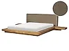 Bed Boucle ZEN 160 x 200 cm (EU King Size) Natural Ash Wood
