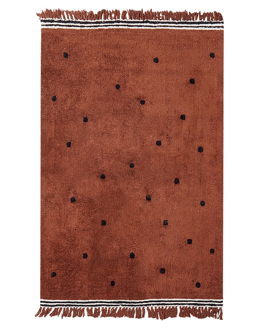 Lastenmatto LAZA Ruskea 140 x 200 cm Puuvilla