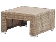 Garden Lounge Set with Table 5 Seater COCCOLIA Modular PE Rattan Beige_810062