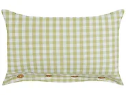 Koristetyyny TALYA 40 x 60 cm Oliivinvihreä Ruutukuvio_1185026