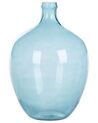Flower Vase ROTI 39 cm Glass Light Blue