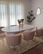 Ruokatuolisetti 2 kpl MINA II Buklee Vaaleanbeige_1169349