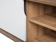 TV Stand ACTON Brown/ White_749652