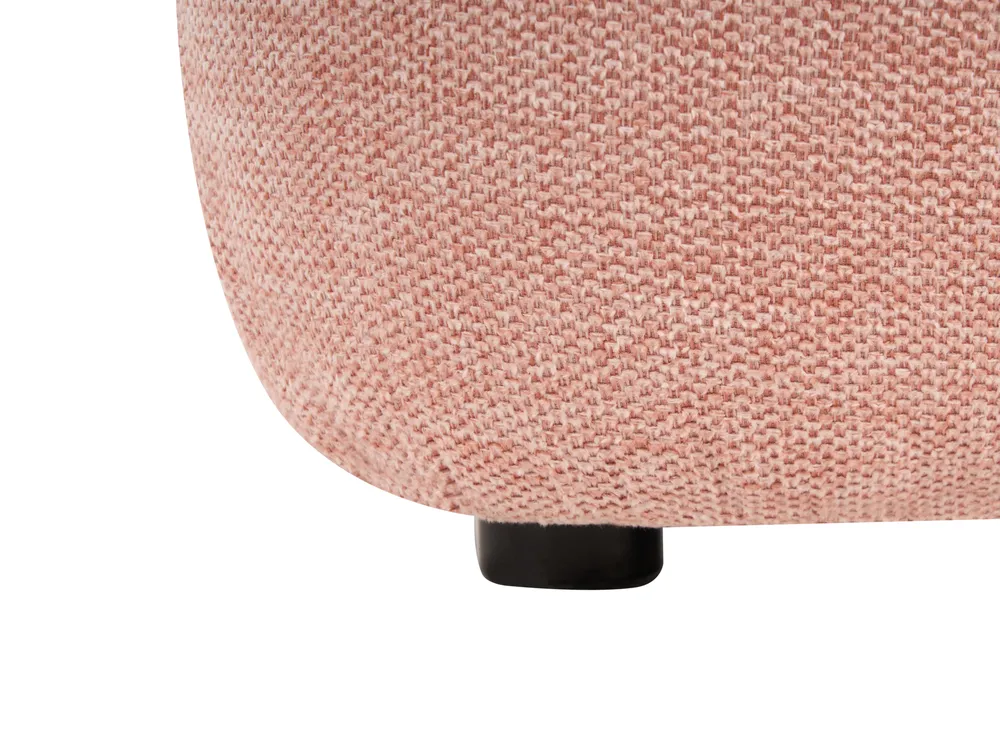 Upholstered Bench JUNO Fabric Pink_1082283