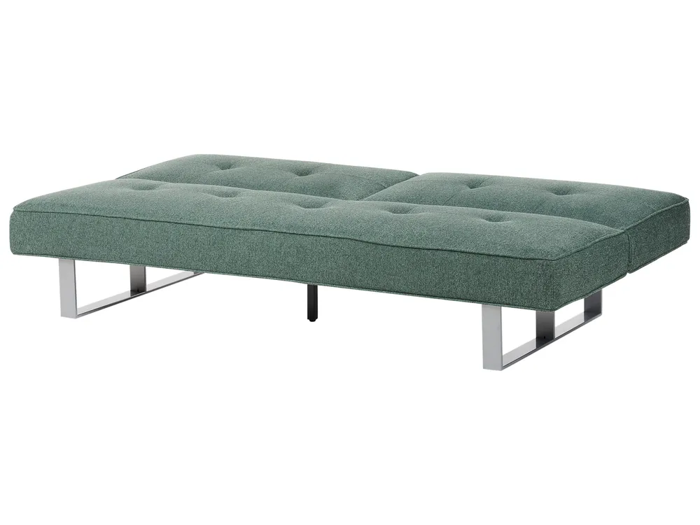Sofa Bed 3 Seater DUBLIN Fabric Green_923334