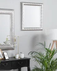 Wall Mirror CAVAN 65 cm 65 cm Metal Silver_741150