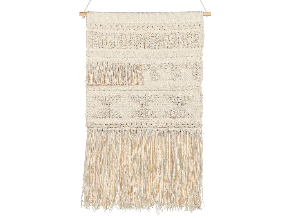 Fabric Wall Hanging KAMOKE Cotton 103 cm Beige
