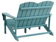 Puutarhapenkki ADIRONDACK 125 cm Vaaleansininen_1011812