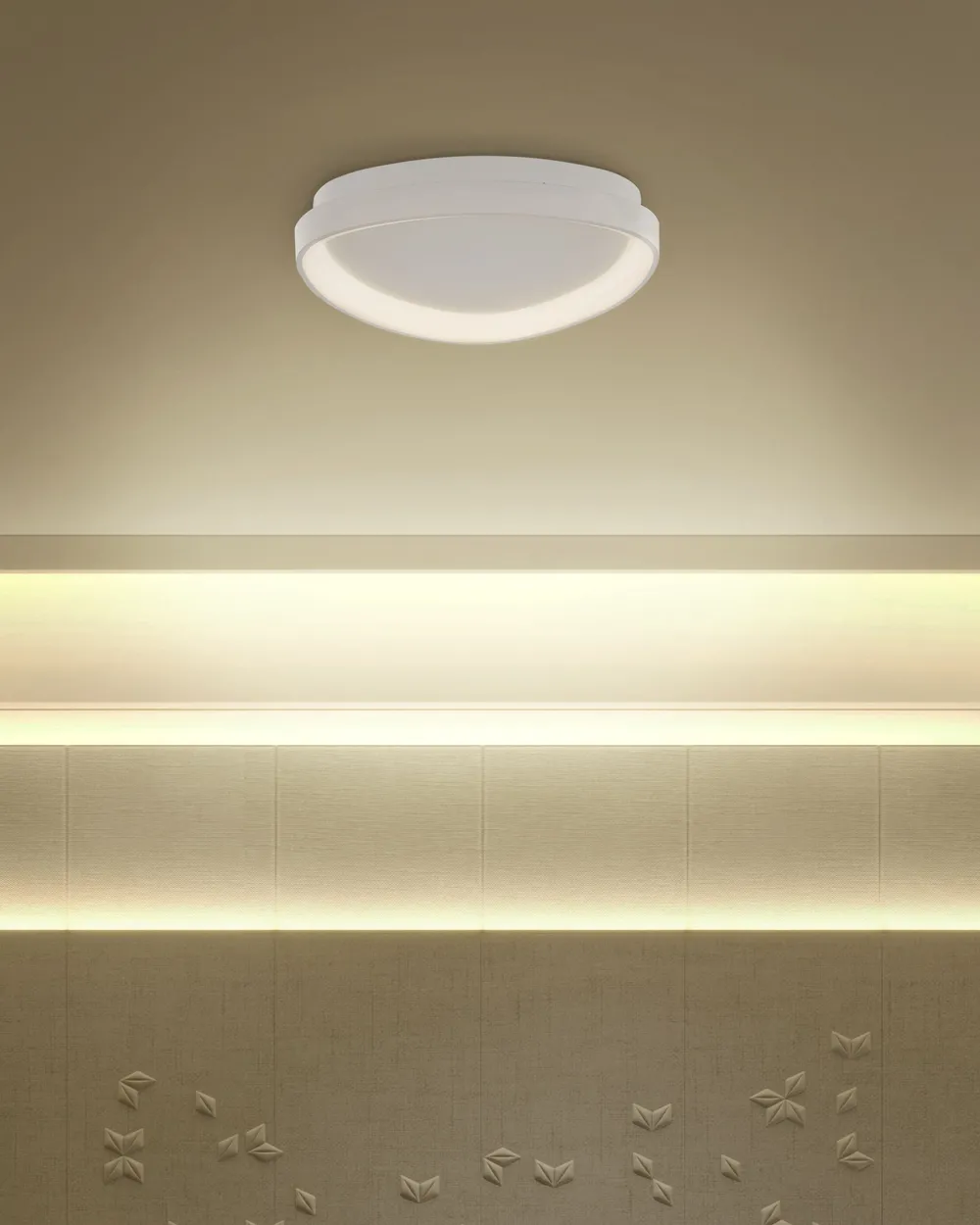 LED Ceiling Lamp NANDING Metal White