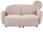 Sofa 2 Seater JULE Boucle Beige_1125937