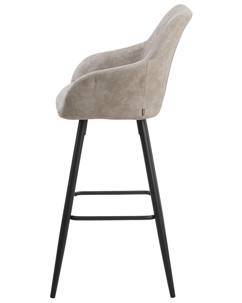 Set med 2 barstolar DARIEN Beige_868865