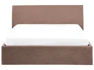 Ottoman Bed ORBEY Boucle Brown 140 x 200 cm (EU Double)_964704