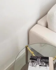 Side Table LOVELL Tempered Glass Gold_1173814