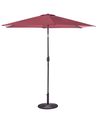Market Parasol 266 cm VARESE Burgundy