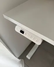 Electric Adjustable Standing Desk DESTINES 180 cm 80 cm White_1046180