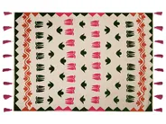 Blanket ANAND Cotton 130 x 180 cm Multicolour_829179