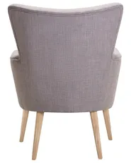 Armchair ANGEN Fabric Light Grey_802389