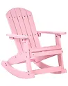 Lasten ulkokeinutuoli ADIRONDACK Pastellipinkki