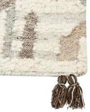 Rug KAGHTSRASHEN Beige 160 x 230 cm Kilim Wool_859891
