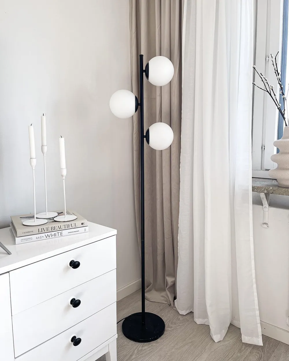 Floor Lamp WADI Metal Black_940111