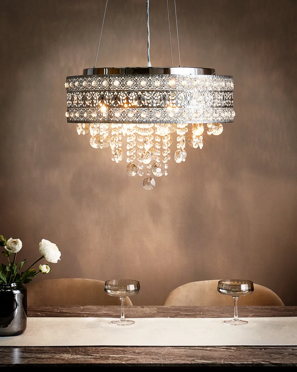 Chandelier BARBEIRA Crystal Silver