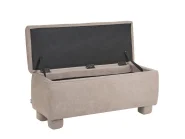 Upholstered Storage Bench ITHACA Fabric Beige_1057885
