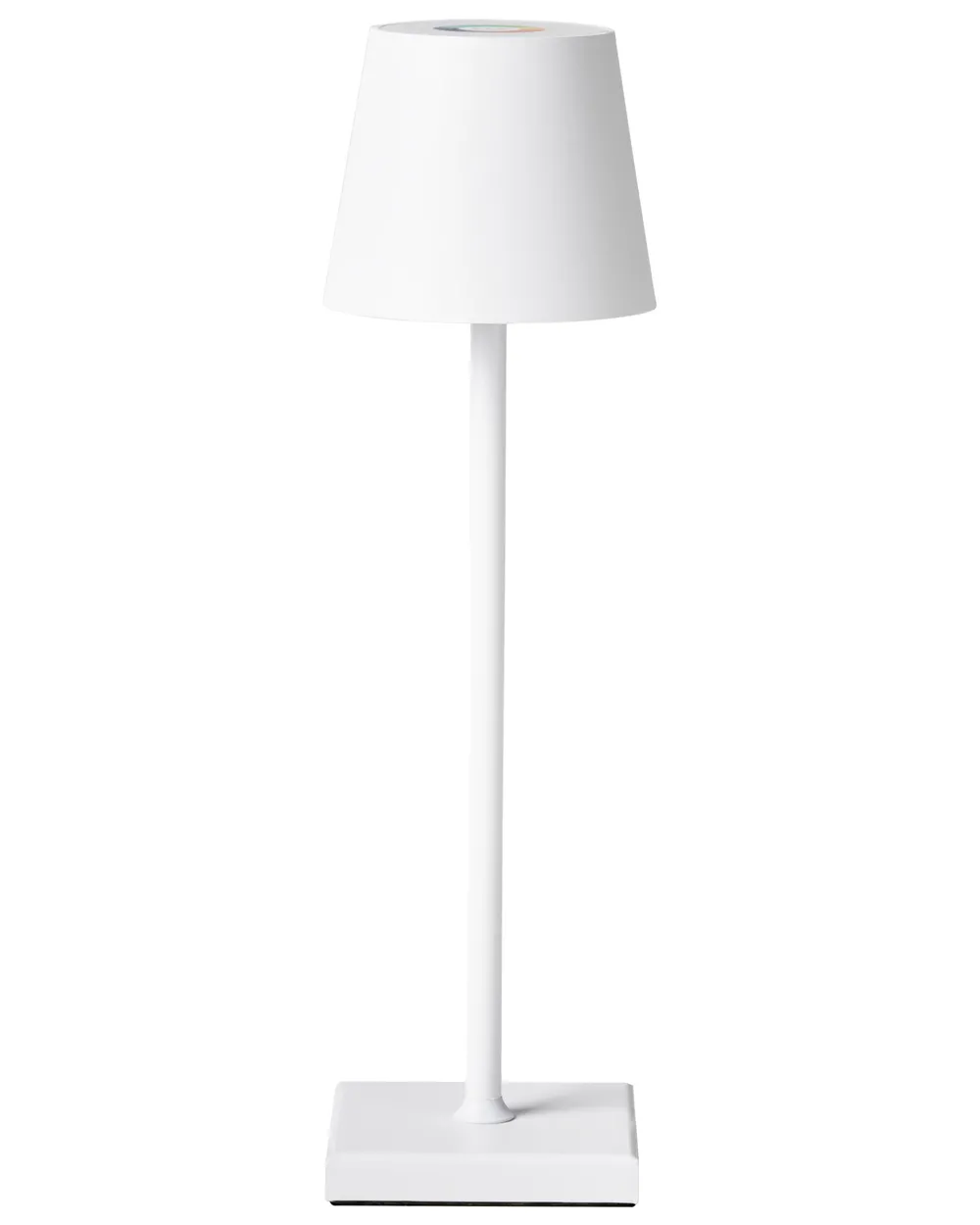 Wireless LED Table Lamp VALIRA with Dimmer Metal White