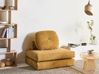 Single Sofa Bed OLDEN Chenille Mustard