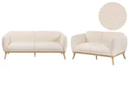 Soffgrupp 5-sits LJUNG Bouclé Ljusbeige_1076609