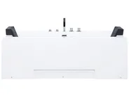 Kulmaporeamme LED-valolla GALLEY 170 x 75 cm Valkoinen_870347