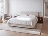 Seng med oppbevaring LAURESSES Lys beige 180 x 200 cm