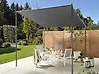 Gazebo VIMINO 282 cm x 294 cm Metal Dark Grey