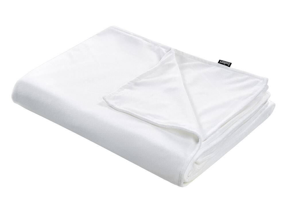 Duvet Cover RHEA 120 x 180 cm Polyester White