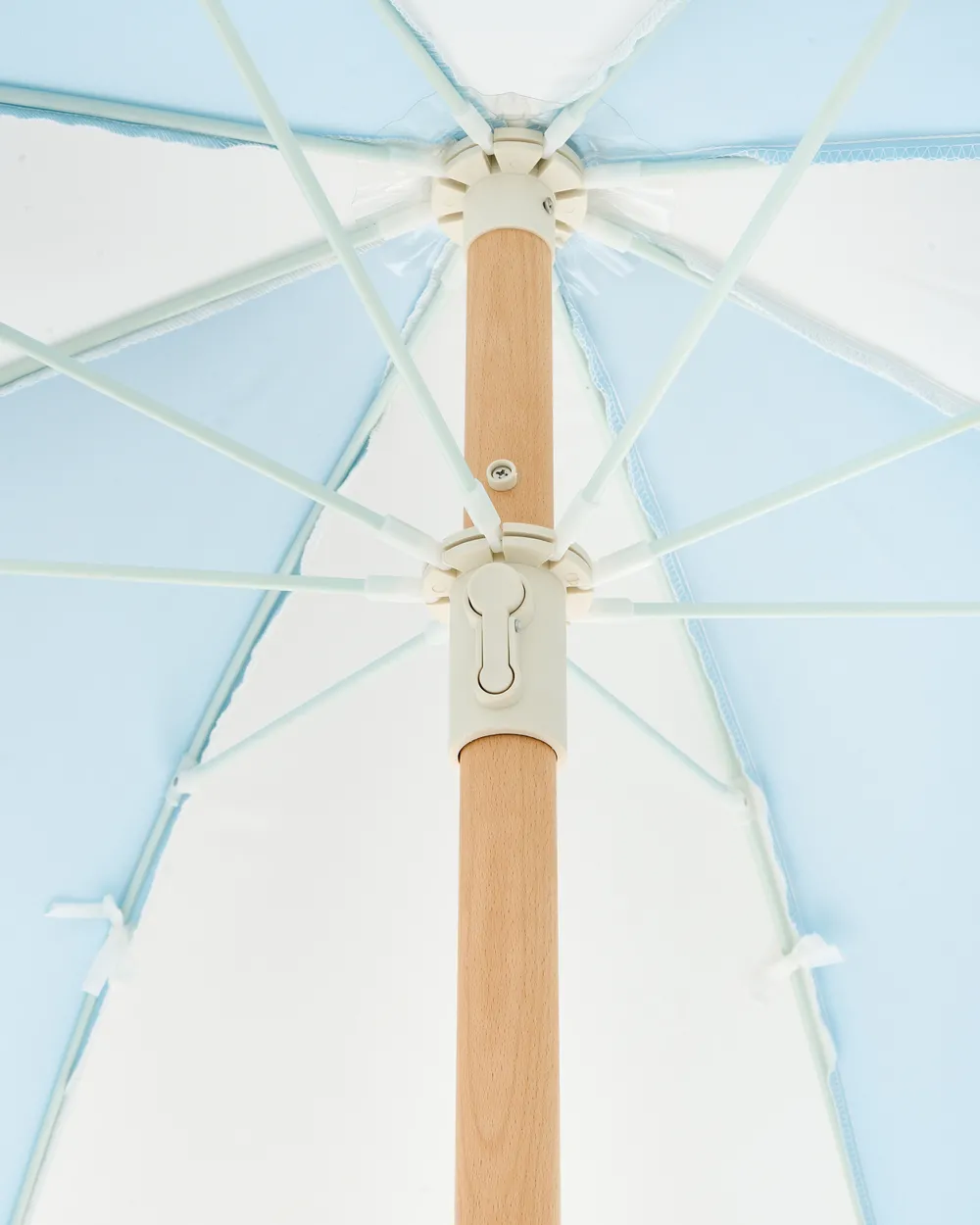 Patio Parasol 155 cm MONDELLO Light Blue_995666