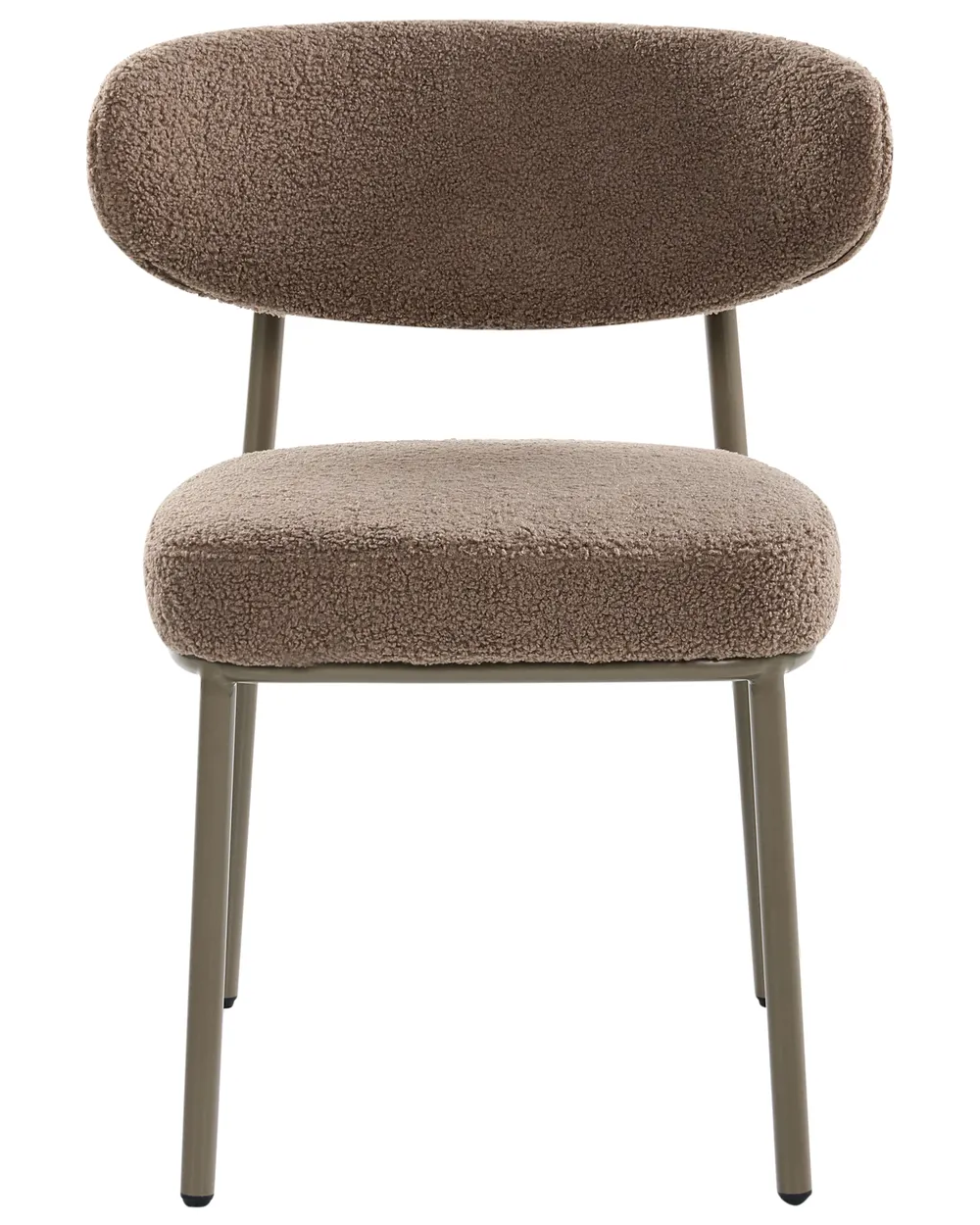 Set med 2 matstolar UNITY Bouclé Taupe_1042228