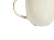 Set of 4 Mugs GINSENG Stoneware Light Beige_956574