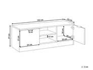 TV Stand WINNIPEG White_977800