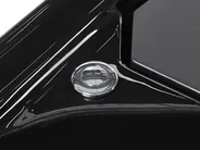 Corner Hot Tub with LED CUYABENO 2110 x 1500 mm Black_1033713