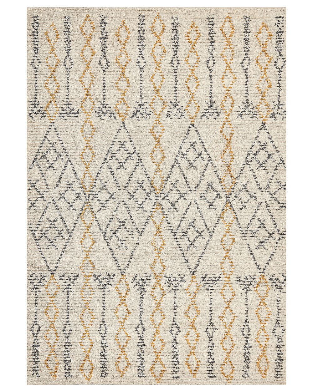 Teppe KADAPA Beige 160 x 230 cm Bomull