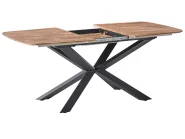 Förlängningsbart matbord GAIRDNER Brun 140/180 cm 90 cm_1029158