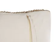Set of 2 Decorative Cushions ASLANAPA 45 x 45 cm Cotton Beige Solid_802148