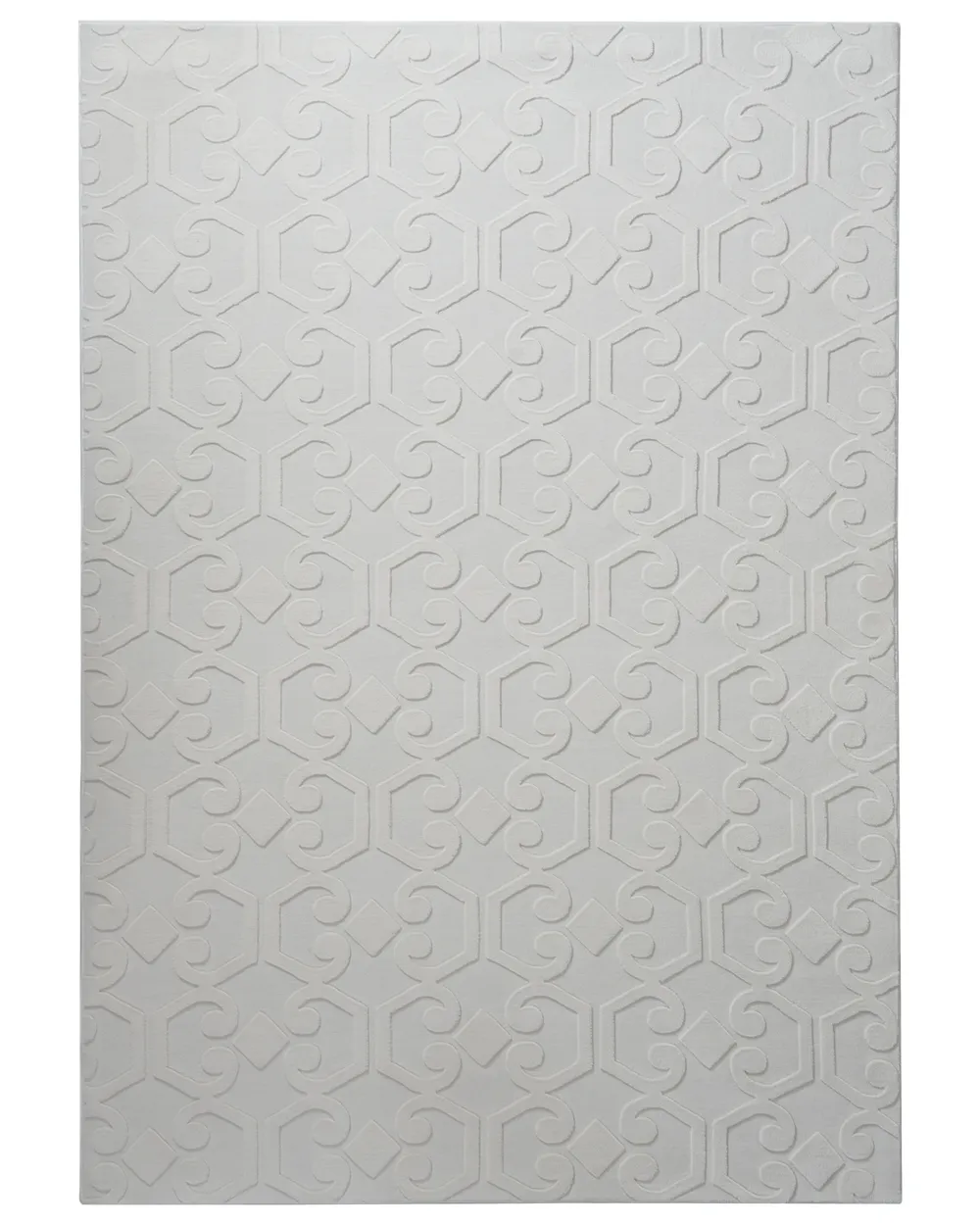 Rug GANNETT Light Grey 160 x 230 cm