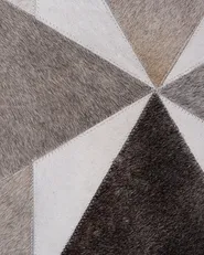 Rug ALAKA Grey 140 x 200 cm Leather_688233