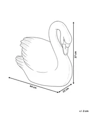 Garden Statue PACIANO Swan Beige_1055085