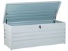 Storage Box CEBROSA 165 cm 70 cm Metal Light Grey