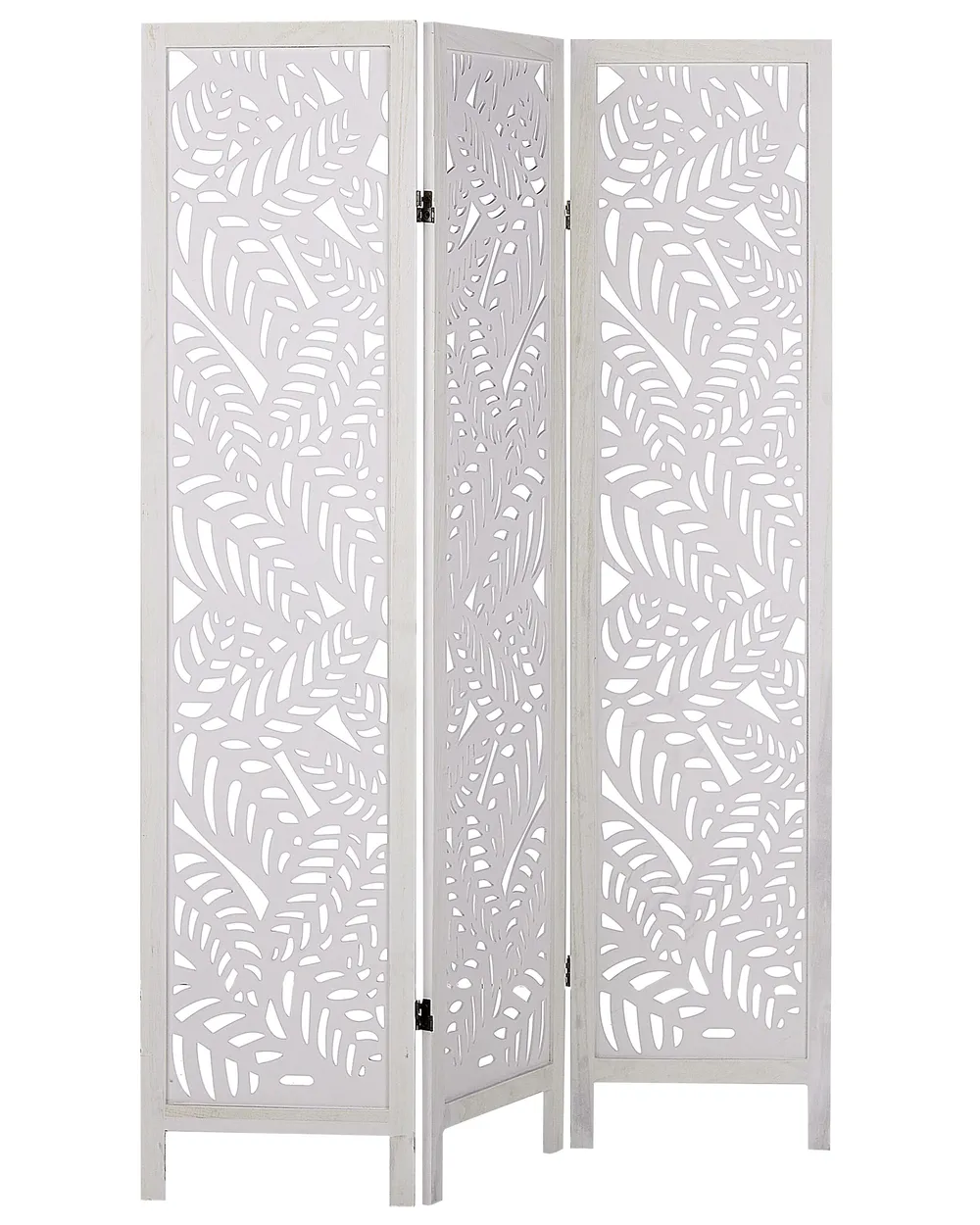 3 Panel Room Divider MELAGO 122 cm 170 cm White_874110