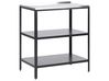 Outdoor Kitchen Island VILAMA Black Metal