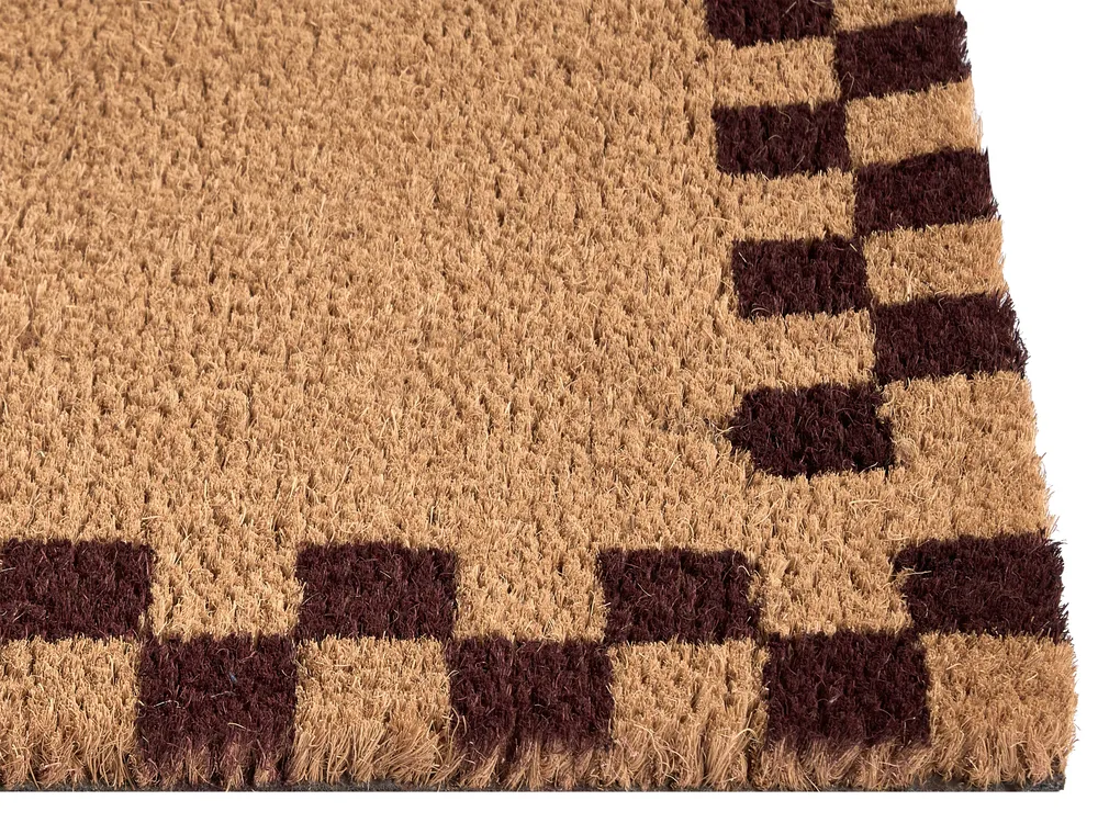 Doormat SAGADA Beige/ Brown 60 x 90 cm Coir_1079119